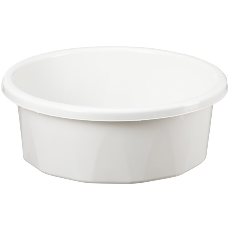 Plast Team Bol de mélange Diamant PPC, blanc, 8 litres